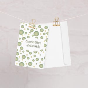 Biglietto d'auguri "Mani in alto, la chemio è finita" | Biglietto di incoraggiamento dopo la chemioterapia | Biglietto pieghevole 4x6" con busta