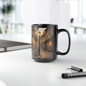 Personalized Bookstore Mug, Custom Book Lover Gift, Vintage Library Coffee Mug, Literary Gift image 11
