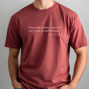 St. Maximilian Kolbe Quote T-Shirt: Inspirational Christian Apparel