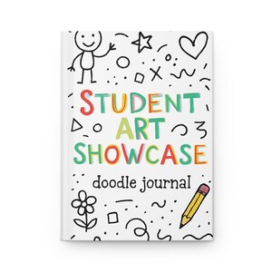 Cahier à griffonnages pour enfants, journal de vitrine artistique pour étudiants créatifs, cadeaux carnet de croquis, fournitures pour travaux manuels, projets scolaires