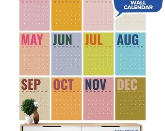 2026 Wall Calendar English - Premium Photo Calendar - 12 Month Hanging Planner - Large Monthly Organizer for Home, Office and School