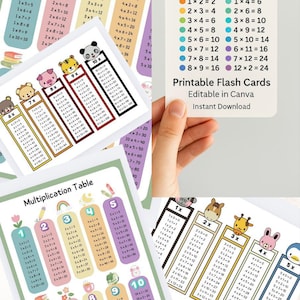 Multiplikationskarte, Mathe lernen, Lernhilfe, Multiplikationskarte, Mathelernhilfe für Kinder, tragbare Mathekarte, Multiplikationsübungen, Lernkarten für Kinder