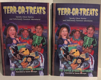 Terr-or-Treats Signed Horror Anthology Book | Kids Ghost & Haunted Adventure Stories