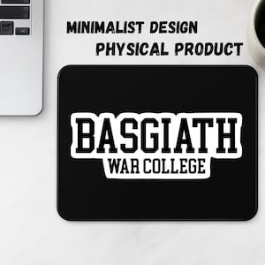Basgiath War College Mouse Mat/Pad: Fourth Wing Book Theme
