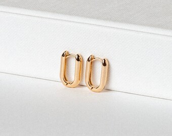 Slim Huggie Hoops | 18K Gold Filled Earrings | Gold Huggy Earings | Gold Huggies | Gifts For Her | Minimalist Jewelry