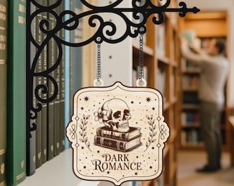 Personalized Tavern Bookshelf Signs, Customized Fantasy Book Shelf Decor, Book Tavern Sign, Gift For Book Lovers, BookTok Gift