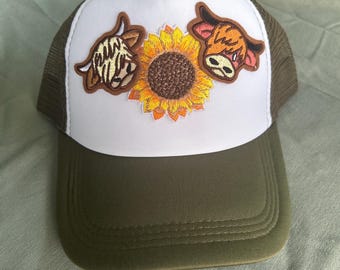 Cow Trucker Hat