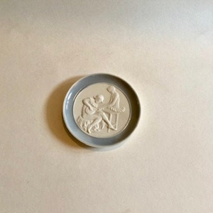 Lladro Miniature Dish Harlequin / Jester and Ballerina