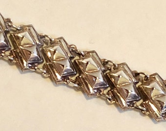 Vintage Sterling Silver Link Bracelet 925 ND