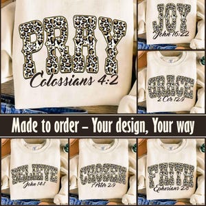 Leopard Bible Fall Bundle PNG, Christian Fall Sublimation Designs, Faith Quote Autumn Clipart, Scripture Leopard Print PNG, Religious Bundle