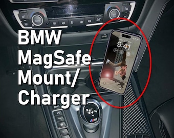 Support magnétique pour téléphone BMW Série F (2011-2021) - Chargeur MagSafe - iPhone - Android - Support Redbull