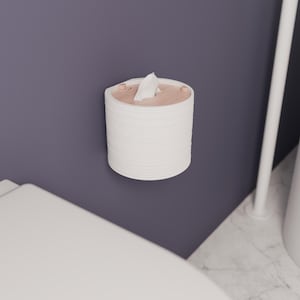 Porta carta igienica Dispenser carta dispensatore da parete japandi accessori bagno design moderno bagno minimalista porta rotolo Zen