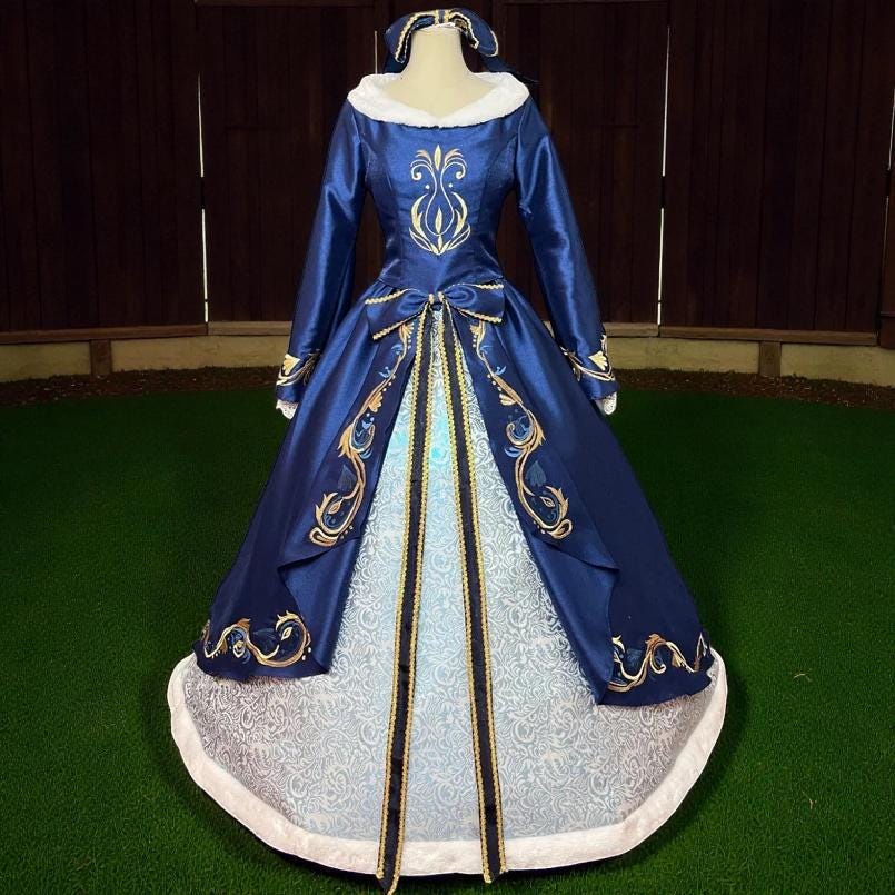 Anastasia Blue Opera Dress Velvet - Etsy Anastasia Blue Opera Dress Velvet - Etsy
