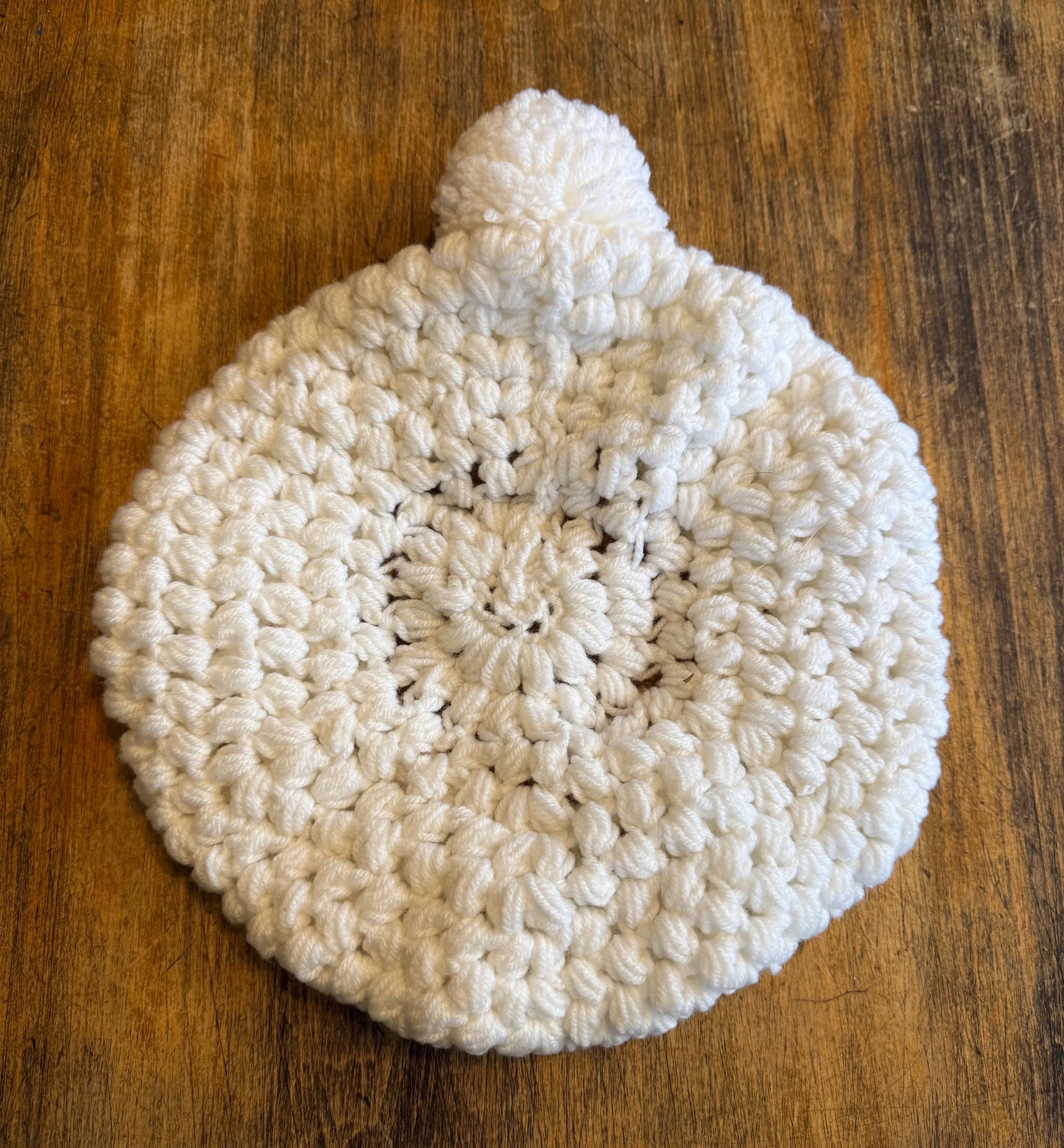2684 Womens Mens French Beret Hat- Hand Knit 100% Cotton Crochet Caps Women Summer Cap Crochet Beret Hats Soft Slouchy Beret Sun  main image 2