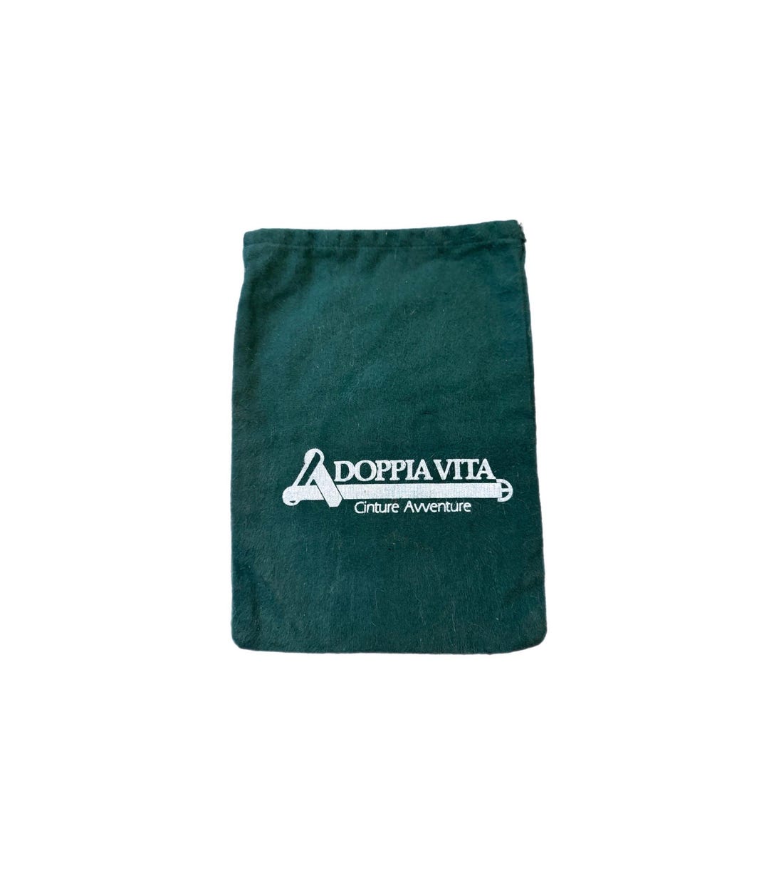 Vintage Rare La Doppia Vita Draw String Dust Bag Made in Italy 9.75” X ...