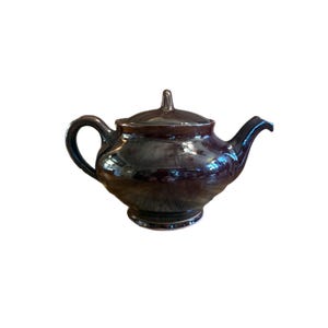 Vintage Royal Canadian Art aardewerk bruin glazuur keramische theepot Druppelloos Hamilton