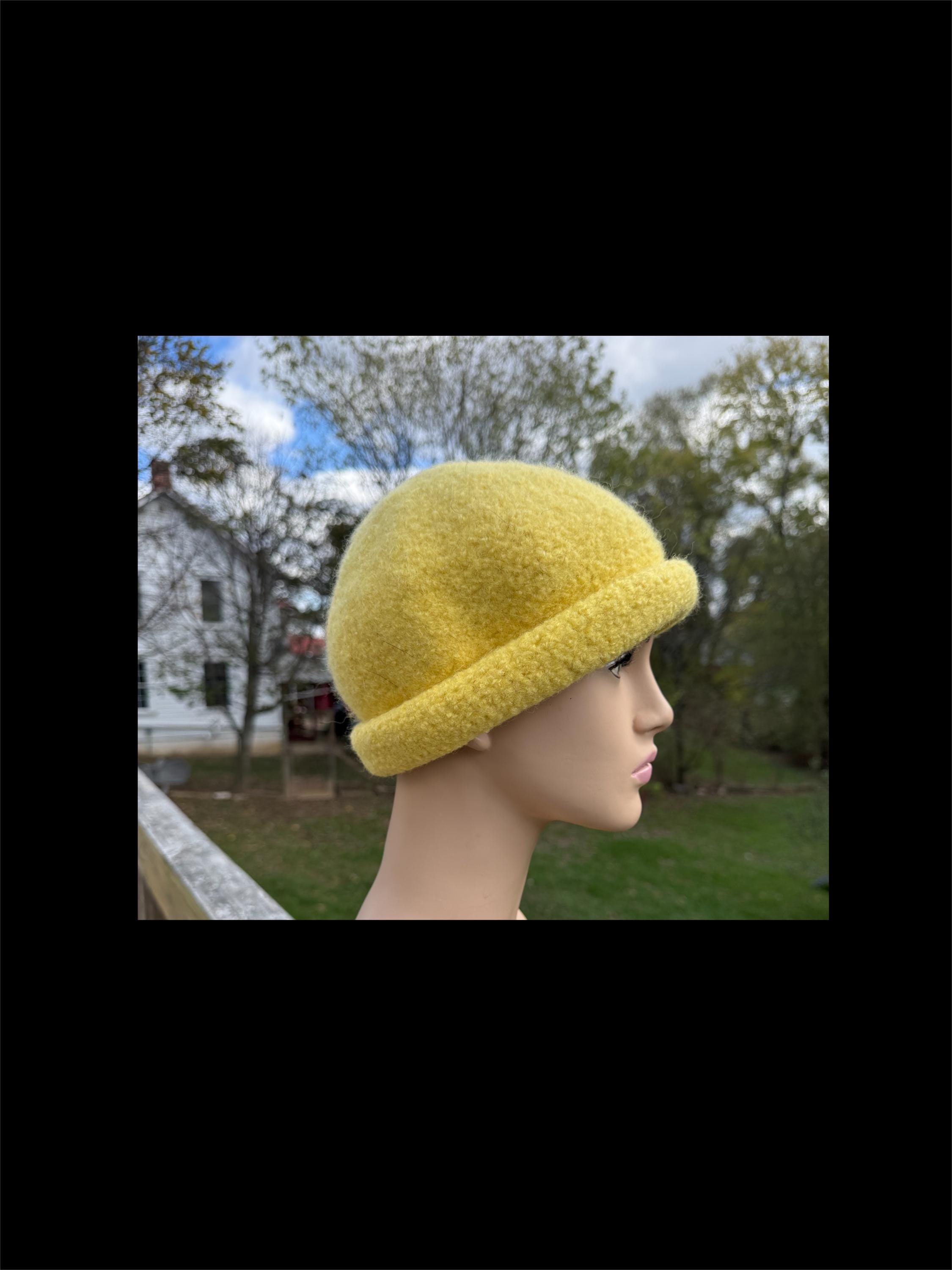 Fuzzy Felt Hat - Etsy display picture 2