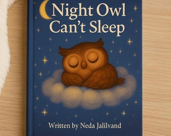 Nura the Night Owl – A Bedtime Story for Peaceful Sleep | Digital Kids Book PDF | Printable for Ages 3–6