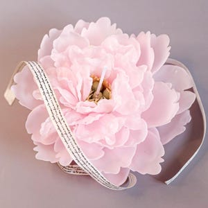 Peony | Realistic Flower Candle | Decorative Candle | Wedding Candle | Premium Gift | Birthday Candle | Gift for Her