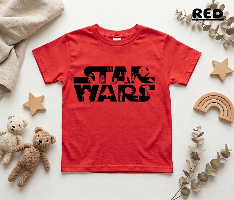Star Wars Kids Shirt Bodysuit, Baby Yoda Graphic Tee, Cute Toddler Galaxy Shirt, Space Movie Inspired Kids Outfit Gift image 4