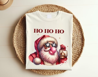 Funny Santa Christmas Sweatshirt – Holiday Humor Graphic Pullover