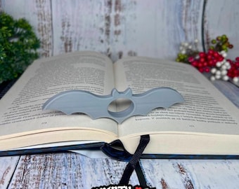 Fledermaus Daumen Seitenhalter: Gothic Buch Lese Ring & Reader Geschenk
