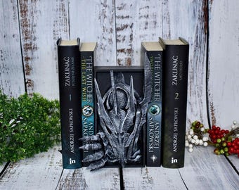 The Dark Lord, Necromancer Book Nook: Fantasy Bookshelf Decor, 3D Print, Gifts for Book Lovers