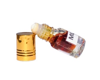 Natural Musk Attar Oil: Alcohol-Free Perfume Oil (2ml|3ml|5ml|12ml)