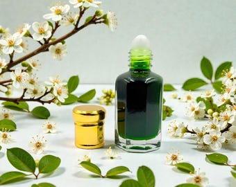 Natural Riyadh ul jannah Attar: Natural Concentrated Perfume Oil (Alcohol-Free) - 12ml