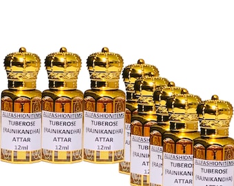 Attar de Nardo Natural: Aceite Fragancia Original, Sin Alcohol (12 ml)