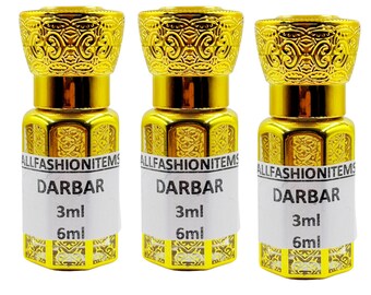 Natürlicher Darbar Oil Attar: Alkoholfreier spiritueller Duft 3ml 6ml