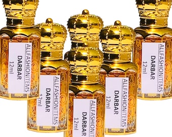 Darbar Attar Oil: Natürliches alkoholfreies Parfüm (12ml)