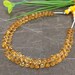 Natural Citrine 5-9mm Faceted Drops Briolette Beads / Approx 89 pieces on 8 Inch long strand / JBC-ET-146254