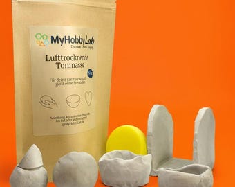 Air-drying clay – creative modeling without a kiln