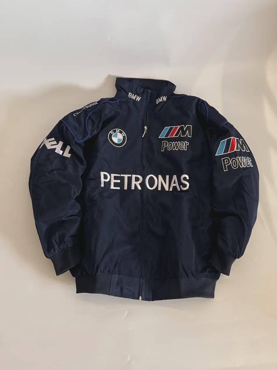 希少 BMW sauber ザウバー F1 レーシングジャケット 中綿ブルゾン BMW SAUBER F1 TEAM RACING VINTAGE ZIP JACKET KIDS sz M