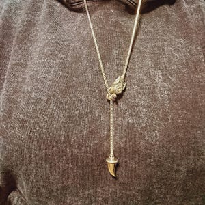 Ciondolo falena, collana falena testa di morte, gioielli in acciaio inossidabile, gioielli falena, collana gotica, collana unisex, ciondolo grande