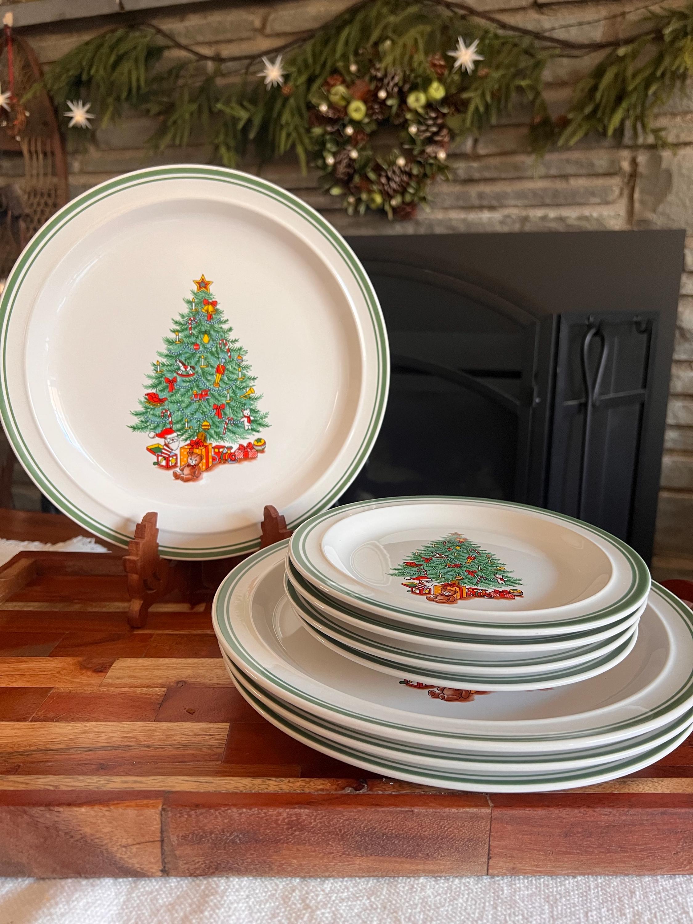 1970s Christmas Dinnerware - Etsy