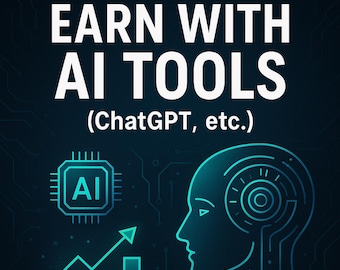 AI Side Hustle eBook: ChatGPT Guide to Make Money Online (Digital Download)