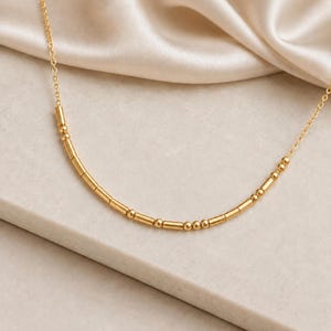 Personalised Morse Code Name Necklace, Custom Necklace with Name, Hidden Message in Morse Code, Secret Message Necklace, Christmas Gifts