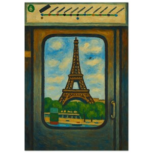 Paris Metro Poster