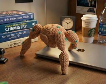 Crochet Rocky Plush Toy, Soft Sci-Fi Creature Doll, Space Plush, Pre-Order, Unique Gift for Collectors