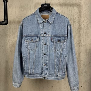 Vintage Levi’s 70503 02 Blue Trucker Denim Jacket Men&#39;s Size EU M