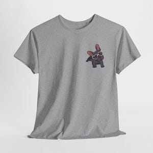 Unisex Cartoon Dog Tee - Fun Graphic T-Shirt, Cozy Casual Wear, Cute Pet Lovers Gift, Birthday, Everyday Style, Humor Shirt