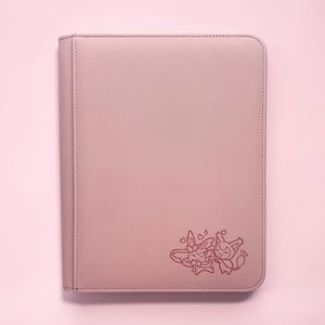 4 column card binder Pocket Oversized sports cards and more Pokemon 4-Pocket Large Card Binder