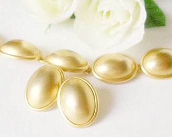 Erwin Pearl Bracelet- Gold Bracelet Earrings Set- P E P Bracelet- 1980 Bracelet- Oval Link Bracelet