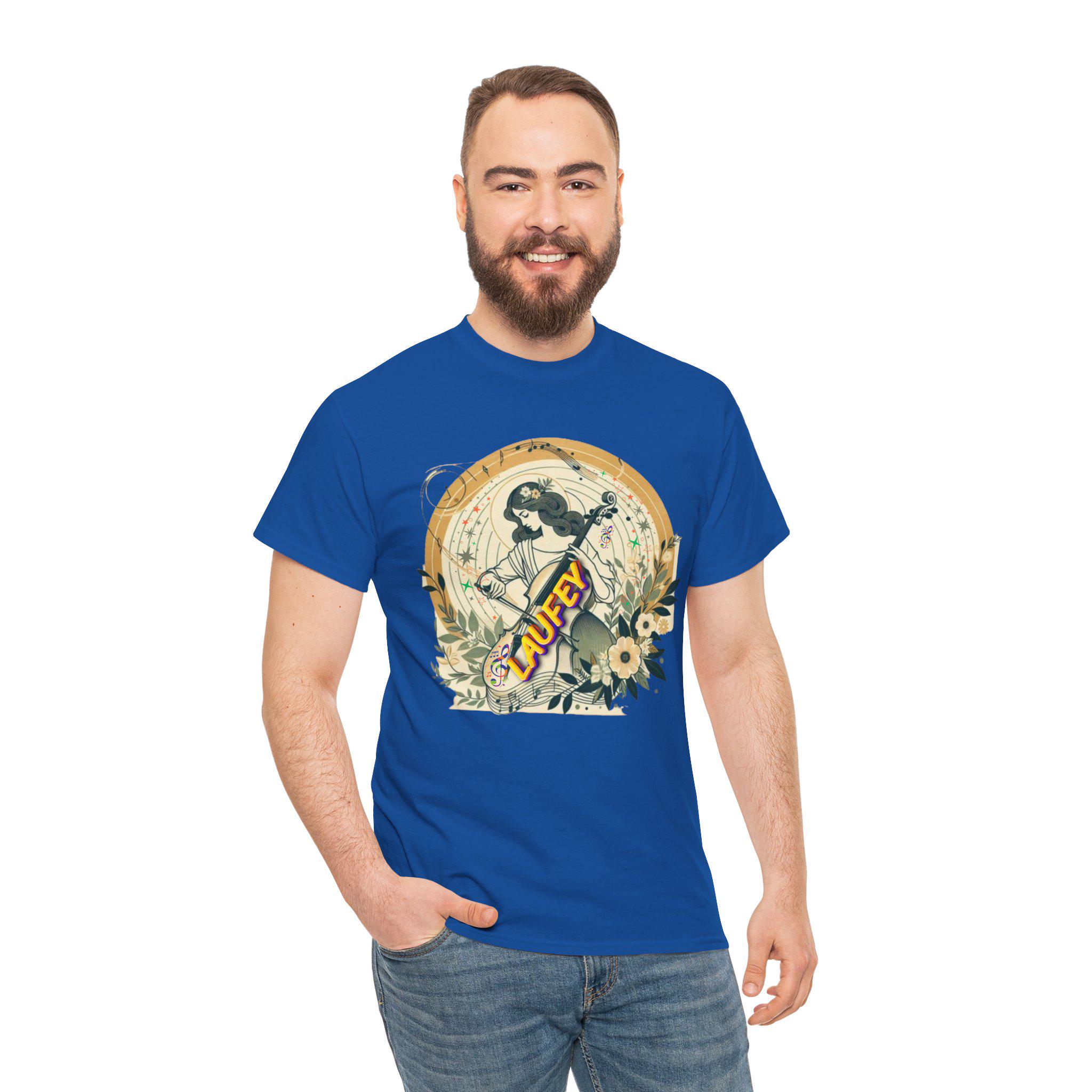 Laufeyシャツ ユニセックス グラフィックTシャツ カジュアル 音楽好き