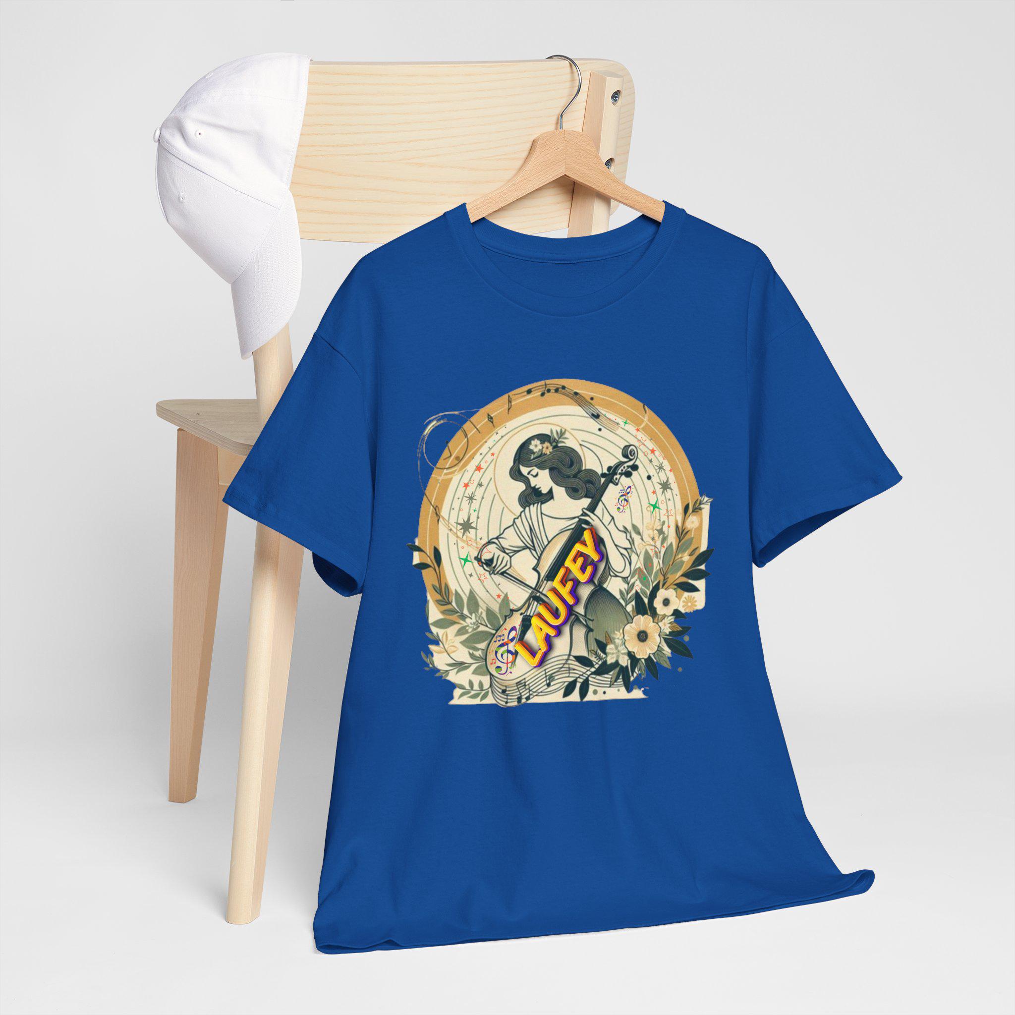 Laufeyシャツ ユニセックス グラフィックTシャツ カジュアル 音楽好き