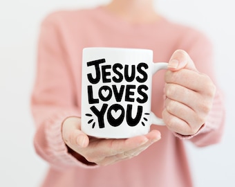 Jesus Loves You – Christian SVG/PNG/JPEG Digital Download