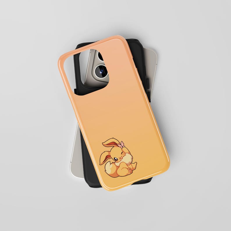 Gelbe Pokemon Handyhülle, Kawaii MagSafe Handyhülle für iPhone 17 16 15 Pro Max, süßes Evoli Design Samsung S24 S25 Ultra Bild 8