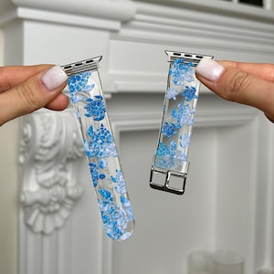 Cinturino per Apple Watch Series 11 con motivo tartaruga blu, 40, 41 e 42 mm, cinturino in pelle vegana con motivo oceano per iWatch 44, 45 e 49 mm, cinturino con estetica marina